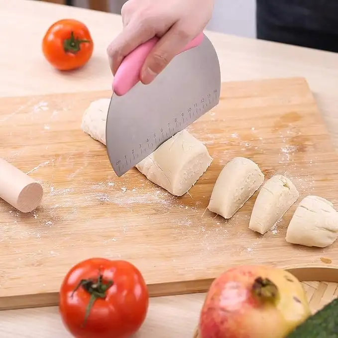 ŁOPATKI SZPATUŁKI DO CIAST NOŻE KRAJALNICE DO PIZZY CHLEBA MASŁA SKROBAK — 2