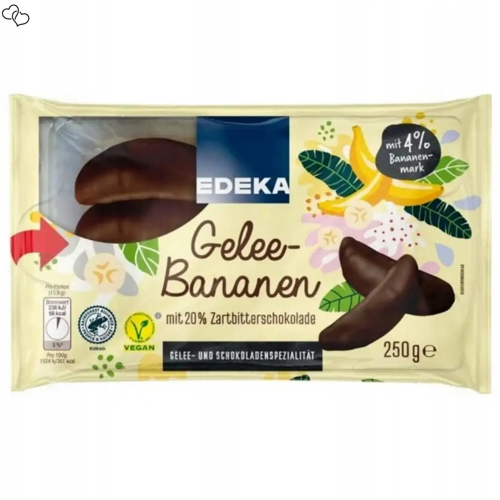 Galaretki Gelee-Bananen Edeka 250 g — 12