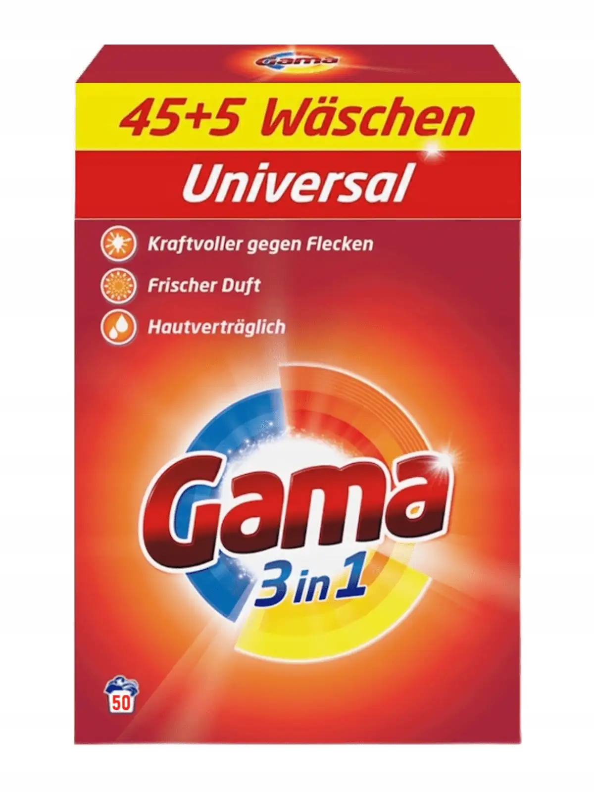 Gama Proszek uniwersalny do prania 3kg |50 prań — 8