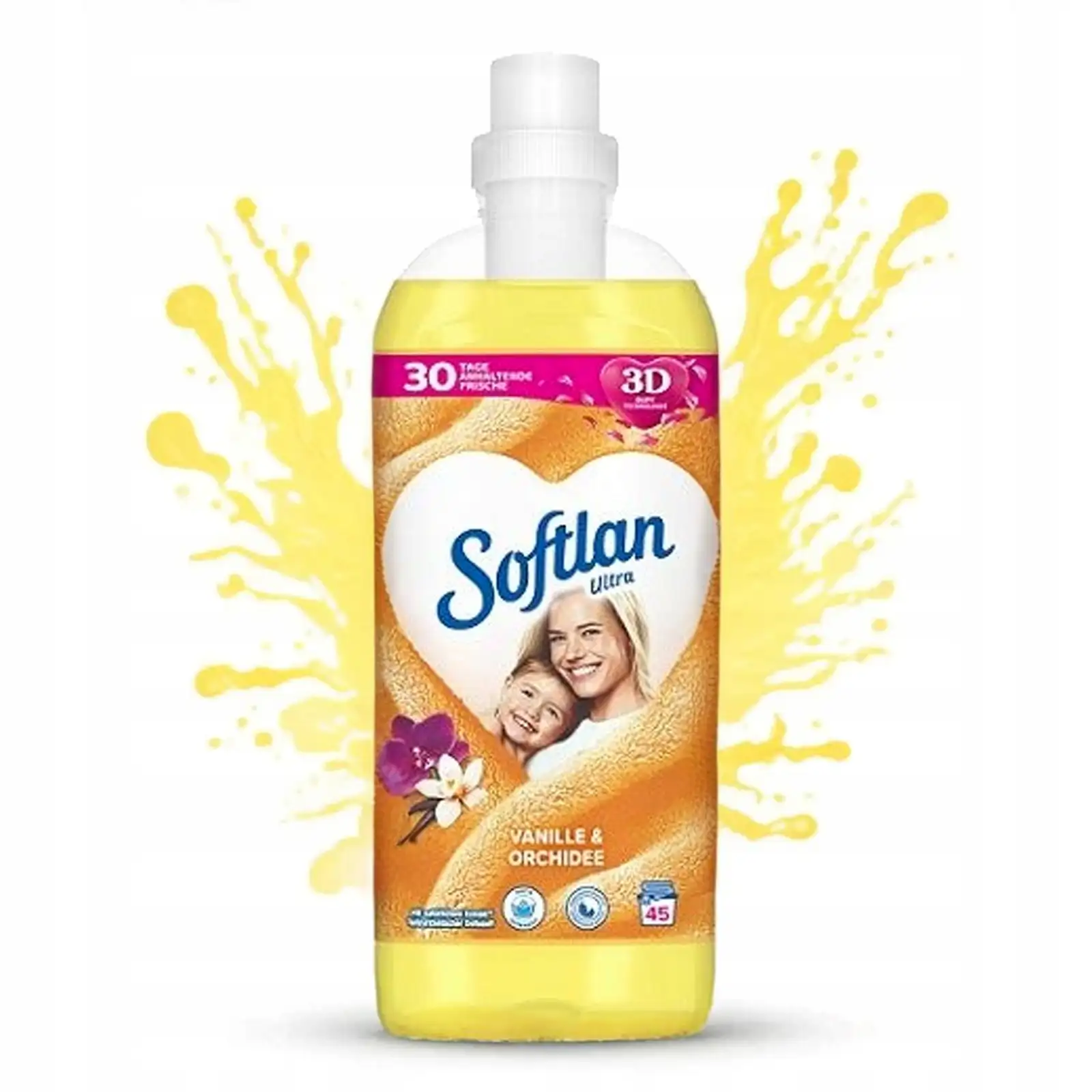 Płyn do płukania Softlan Ultra wanilia i orchidea 1 l — 7