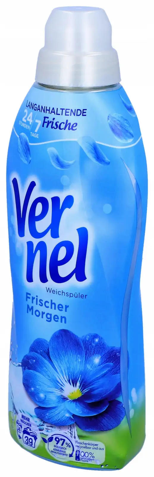 Płyn do Płukania Frischer Morgen Świeże Pranie Vernel 858 ml 39 płukań — 2