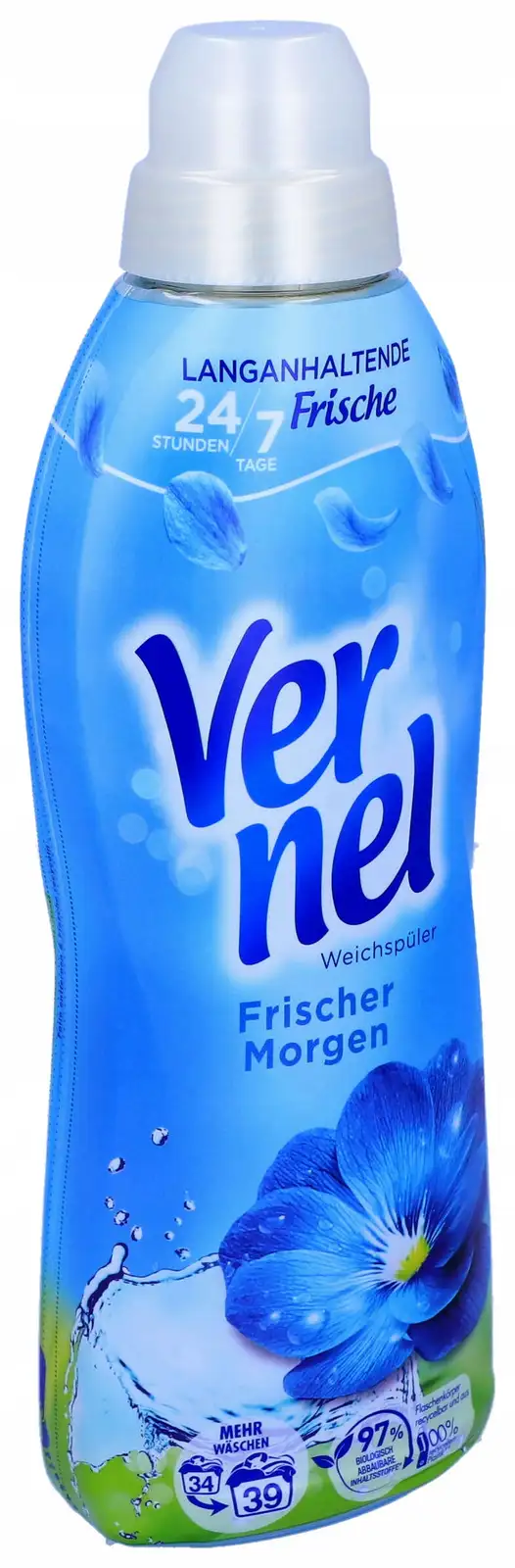 Płyn do Płukania Frischer Morgen Świeże Pranie Vernel 858 ml 39 płukań — 4