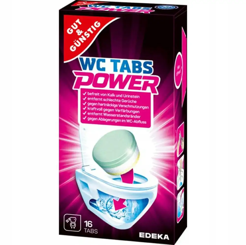 Gut & Günstig tabletki czyszczenie WC 0,05l — 10