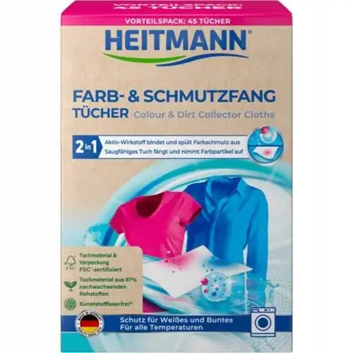 HEITMANN color catching wipes 45 pieces — 11