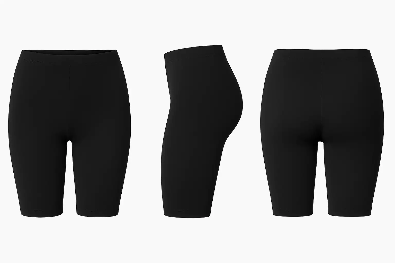 Legginsy bawełniane Ala czarne krótkie — 3