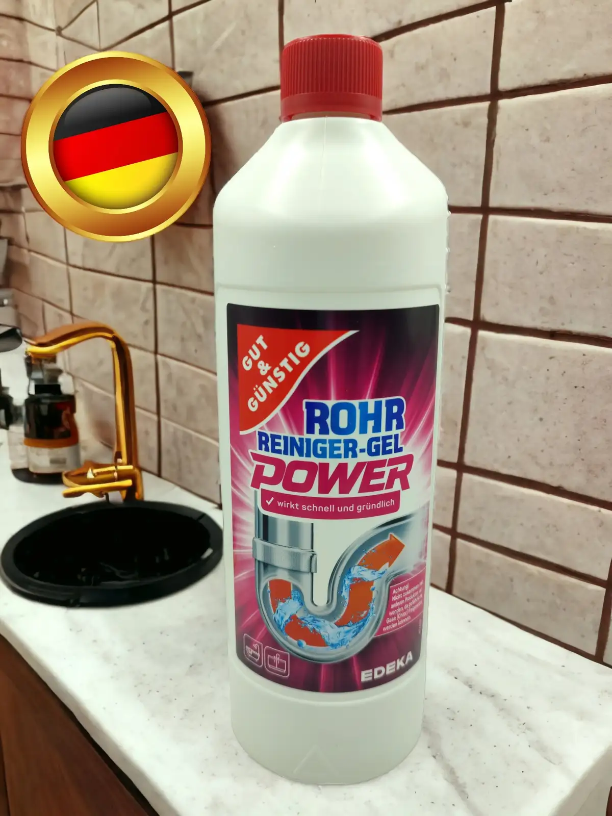 Gut & Günstig żel udrażnianie rur 1l — 2