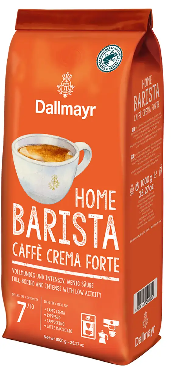 Kawa ziarnista mieszana Dallmayr Home Barista Caffe Crema Forte 1000 g — 23
