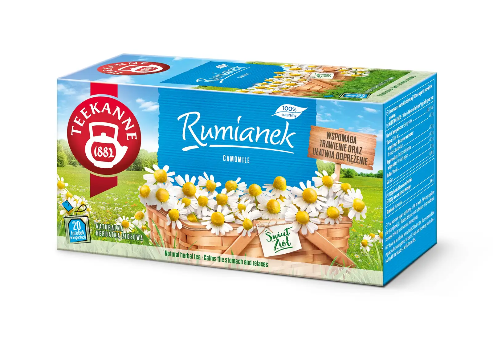 Herbata ziołowa ekspresowa Teekanne 22 g — 12
