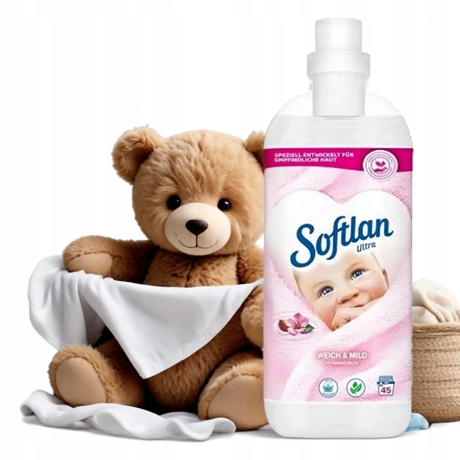Softlan Weich&Mild Ultra do płukania 45p DE — 5
