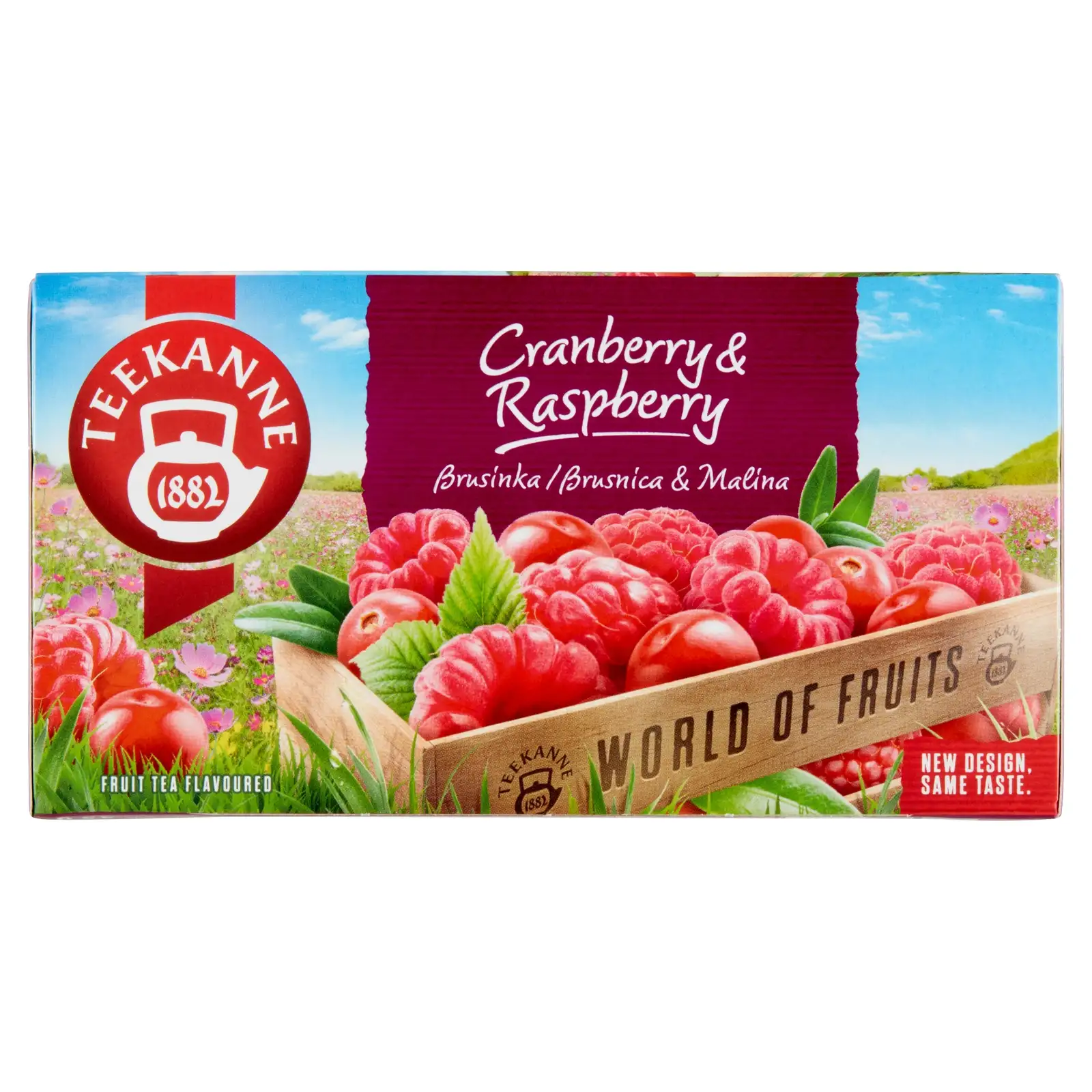 Teekanne World of Fruits Cranberry Raspberry Aromatyzowana herbata
