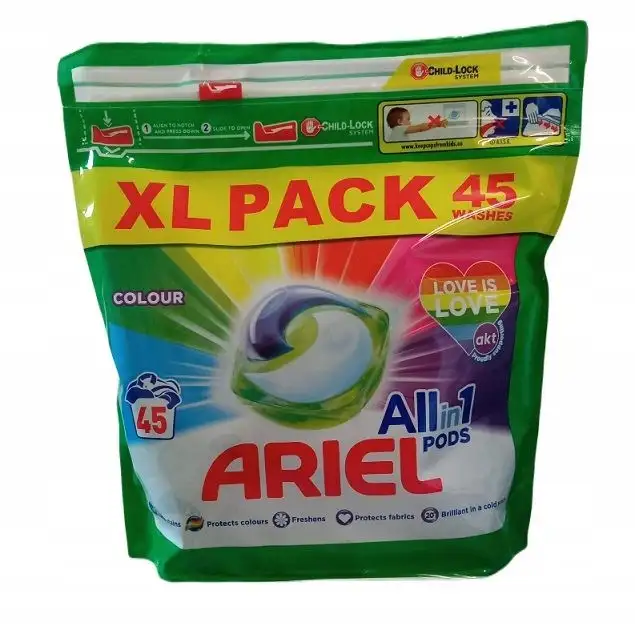 Kapsułki do prania kolorów Ariel All in 1 Pods 45 szt. — 12