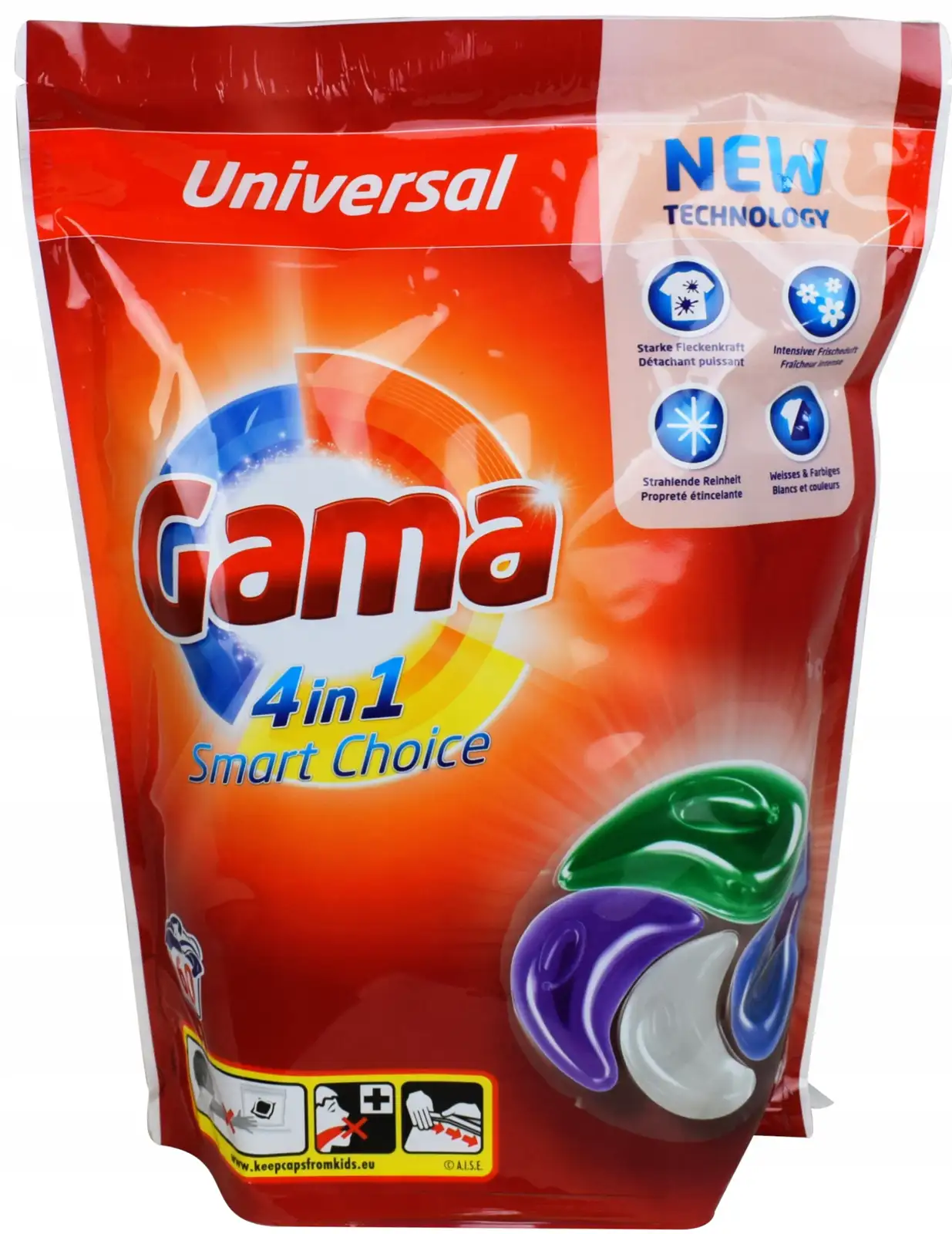 Kapsułki Gama Smart Choice 4 in 1 60 szt. — 4