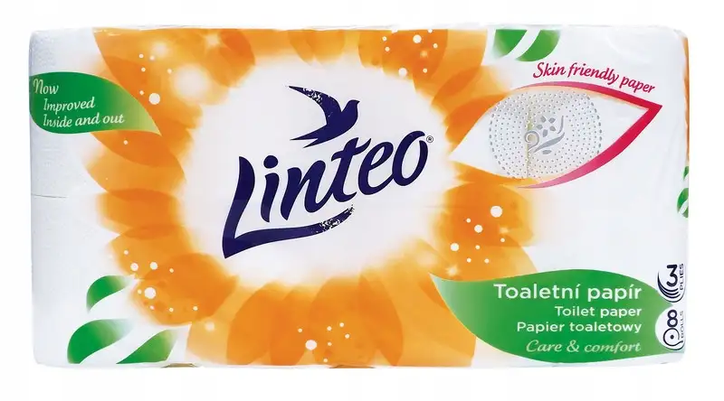 Papier toaletowy bezzapachowy Linteo 8 szt. — 11
