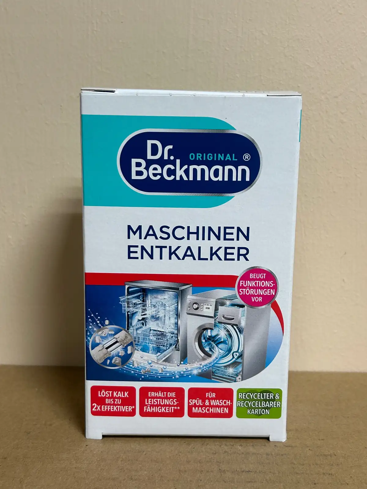 Odkamieniacz w proszku do pralek Dr. Beckmann Maschinen Entkalker 100 l — 12