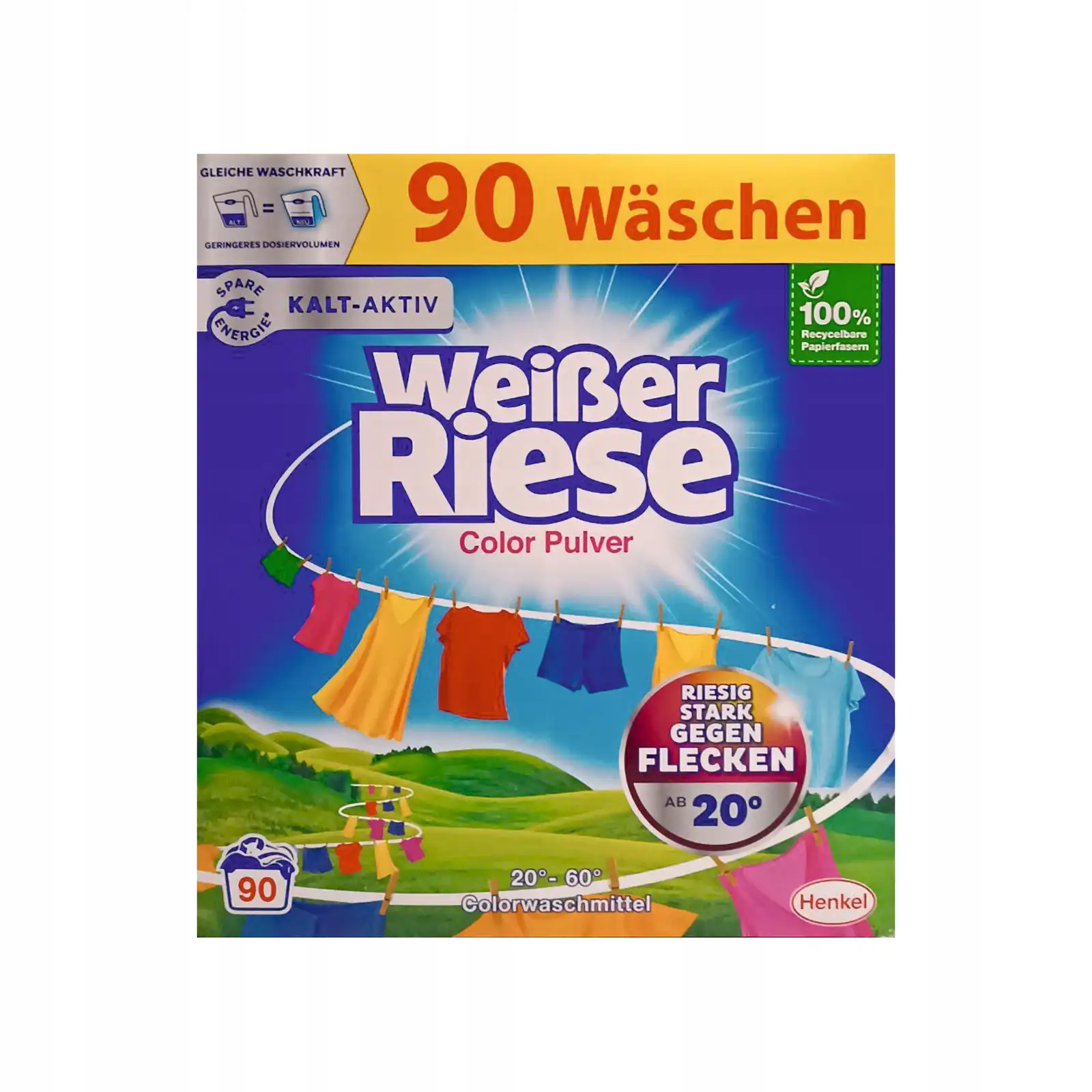 WeiserRiese proszek do prania kolorów 4,5 kg — 12