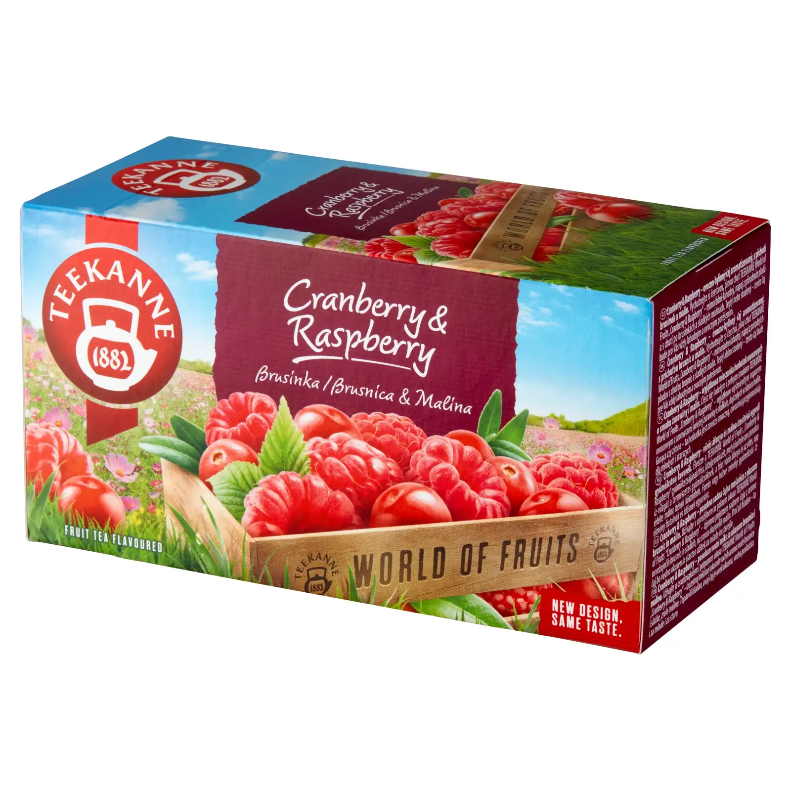 Teekanne World of Fruits Cranberry Raspberry Aromatyzowana herbata — 2