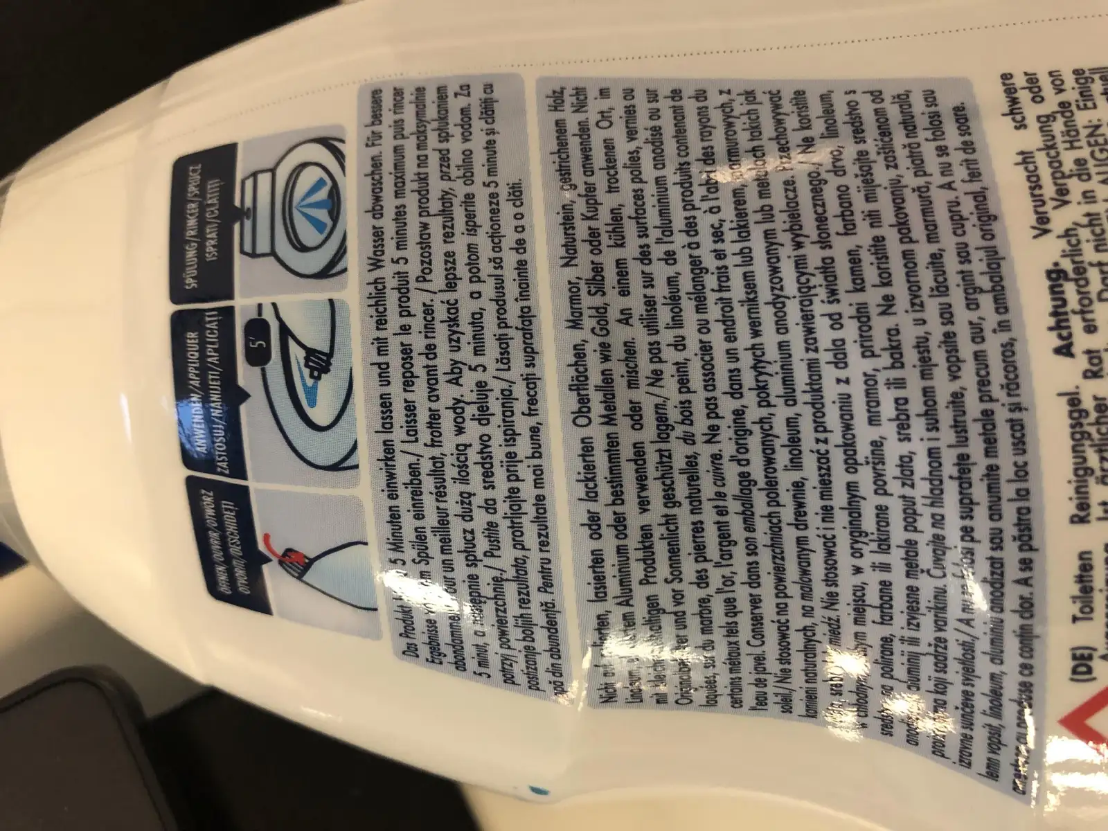 Ambi Pur żel czyszczenie WC 0,75l — 5