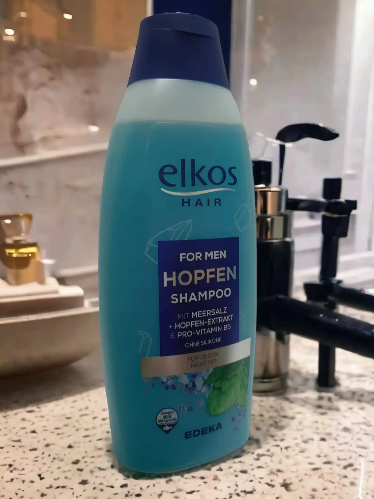 Elkos DE Szampon Do Włosów Męski 500ml (Hopfen) — 6