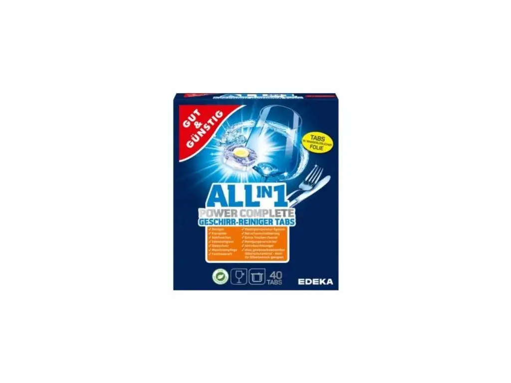 Tabletki do Zmywarki G&G All in 1 z Niemiec — 5