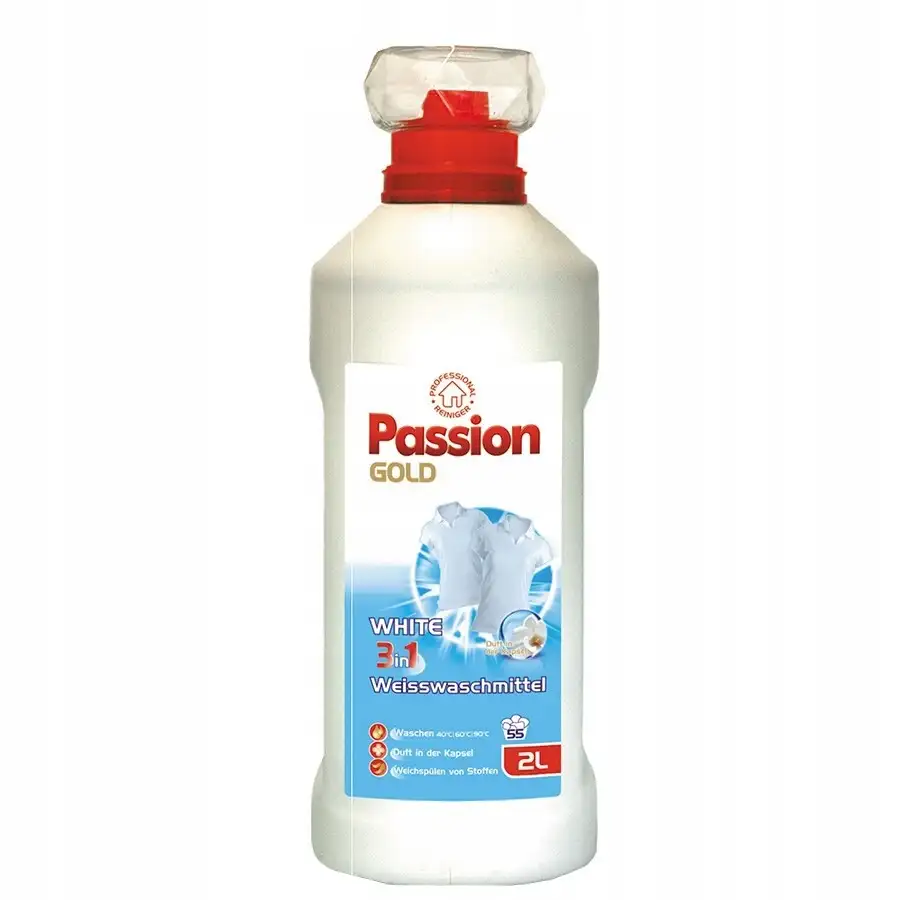Passion Gold white laundry detergent 2 l — 12