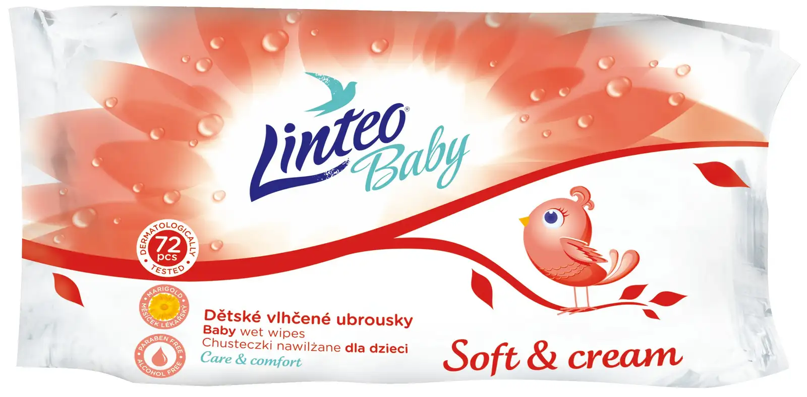 Linteo chusteczki nawilżane 1 x 72 szt. — 5