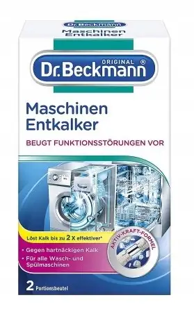 Odkamieniacz w proszku do pralek Dr. Beckmann Maschinen Entkalker 100 l — 9