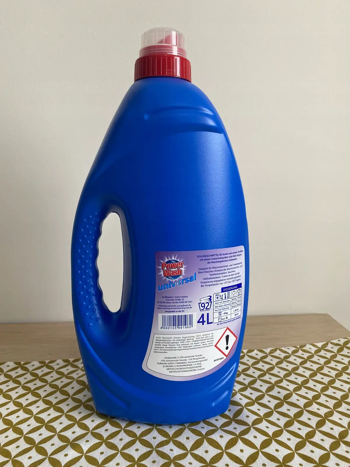 Żel do prania uniwersalne Power Wash 4 l — 7