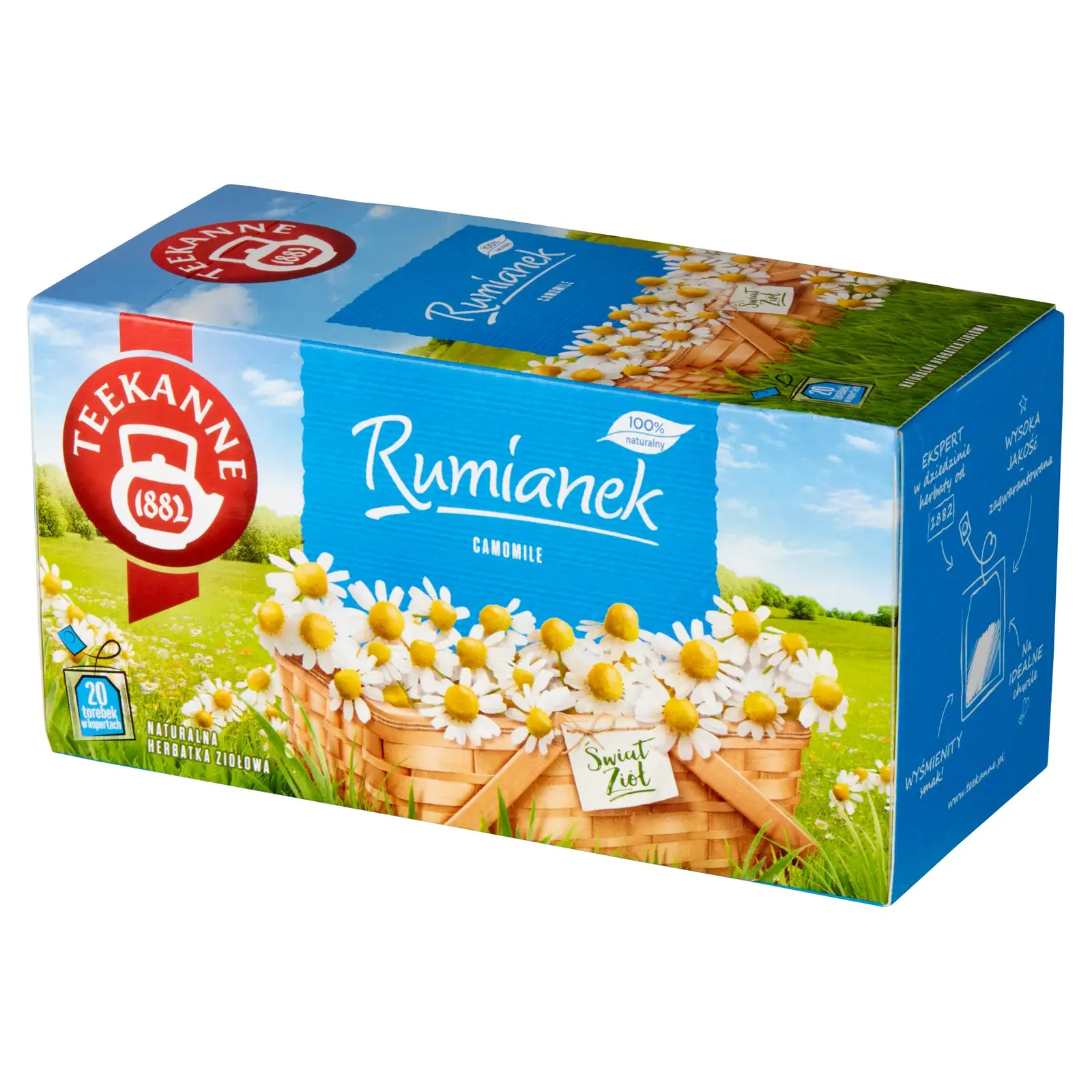 Herbata ziołowa ekspresowa Teekanne 22 g — 6