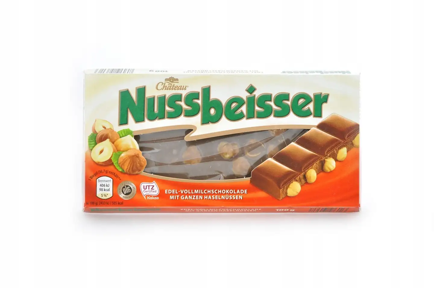 Czekolada mleczna Nussbeisser DE 100 g — 3