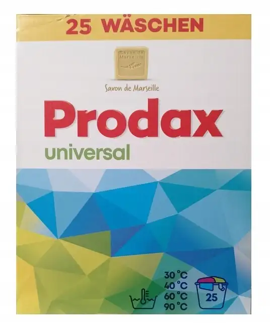 Proszek do prania PRODAX UNIVERSAL 1,63 kg 25 prań Niemiecki — 5