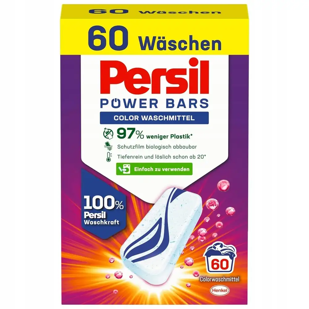 Persil Power Bars Kolor Tabletki 60 szt. z NIEMIEC