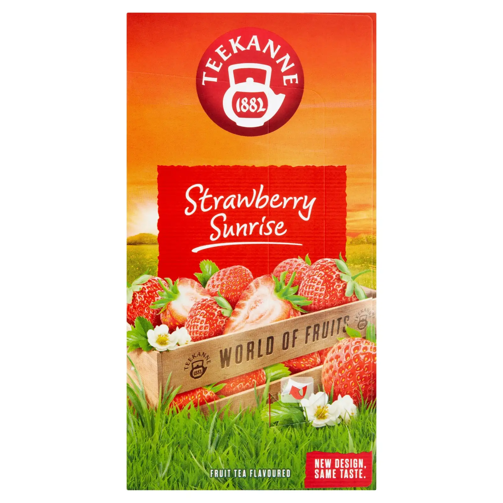 Teekanne World of Fruits Strawberry Aromatyzowana mieszanka herbatek — 9