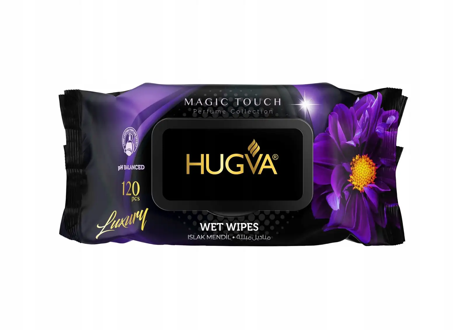 Hugva Perfumowane chusteczki 120szt - Magic Touch — 10