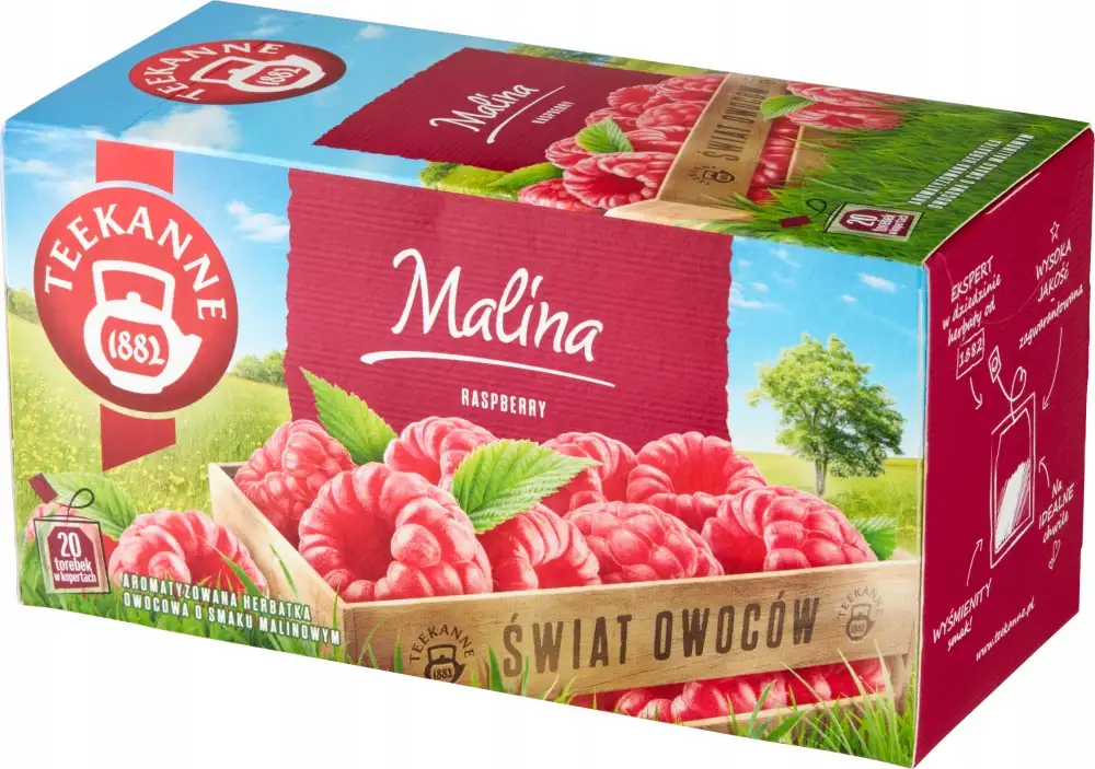 Herbata malinowa ekspresowa Teekanne 50 g — 12