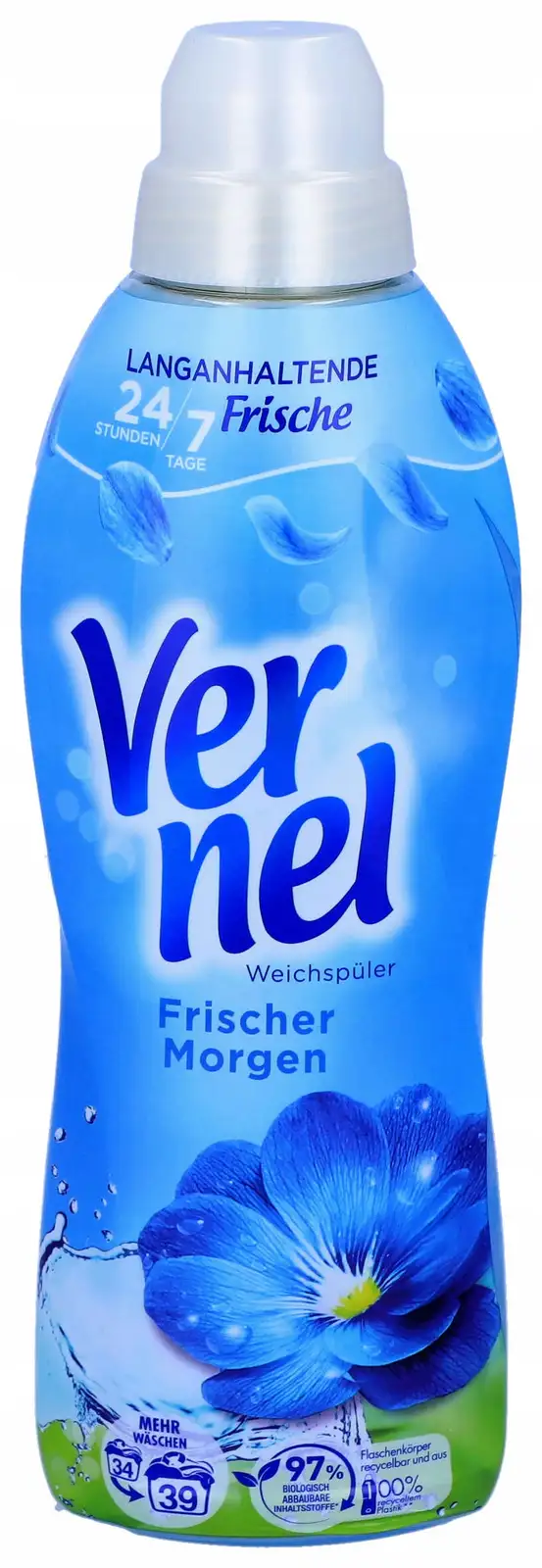 Płyn do Płukania Frischer Morgen Świeże Pranie Vernel 858 ml 39 płukań — 9