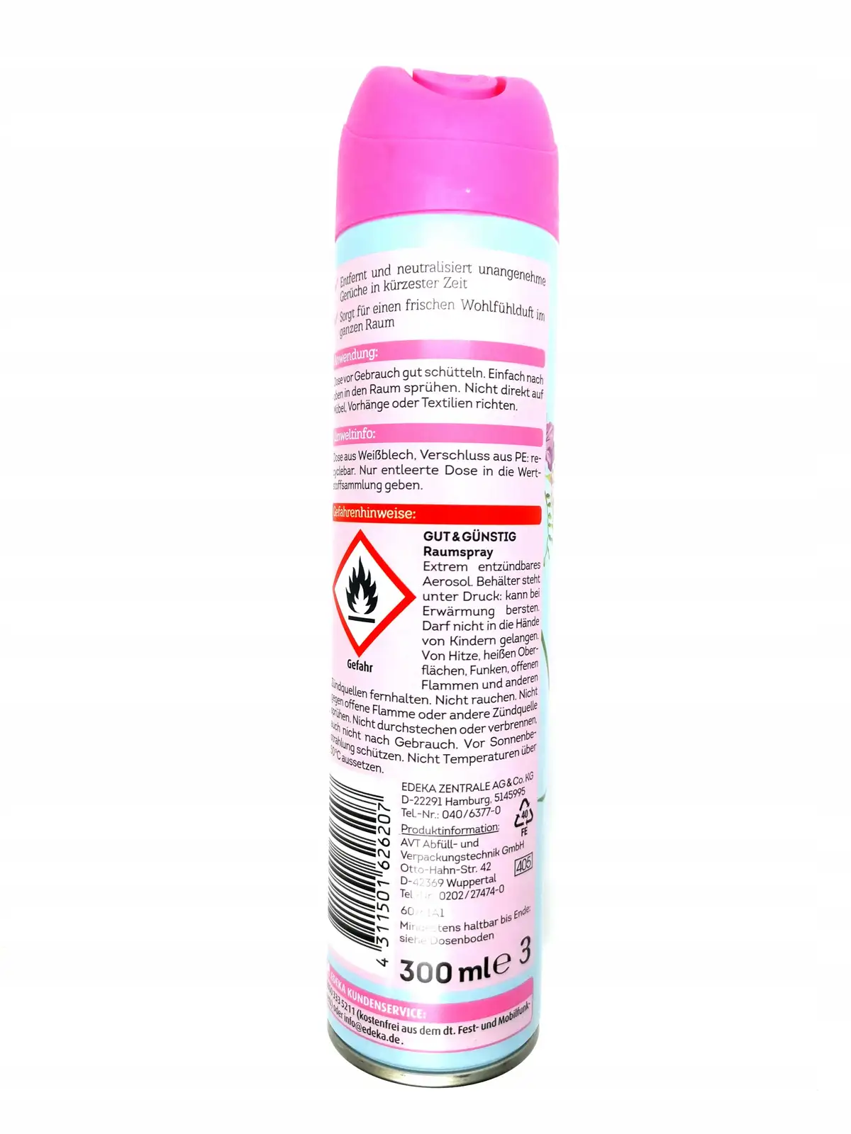 Gut & Gunstig spray (aerozol) 300 ml 300 g — 8