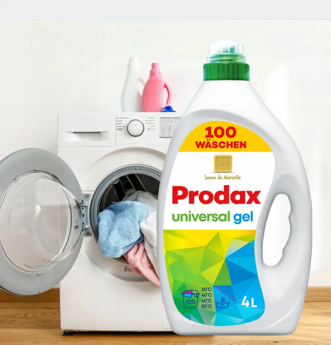 Żel do prania uniwersalne Prodax 4 l — 7