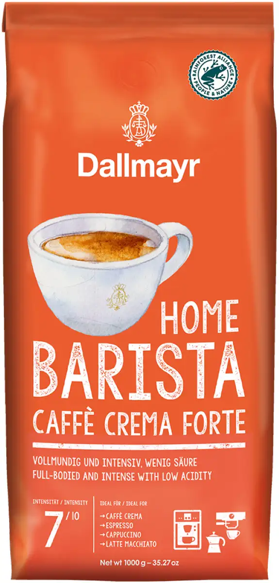 Kawa ziarnista mieszana Dallmayr Home Barista Caffe Crema Forte 1000 g — 24