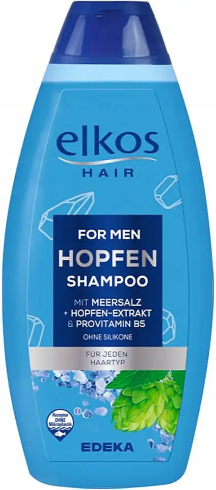 Elkos DE Szampon Do Włosów Męski 500ml (Hopfen) — 10