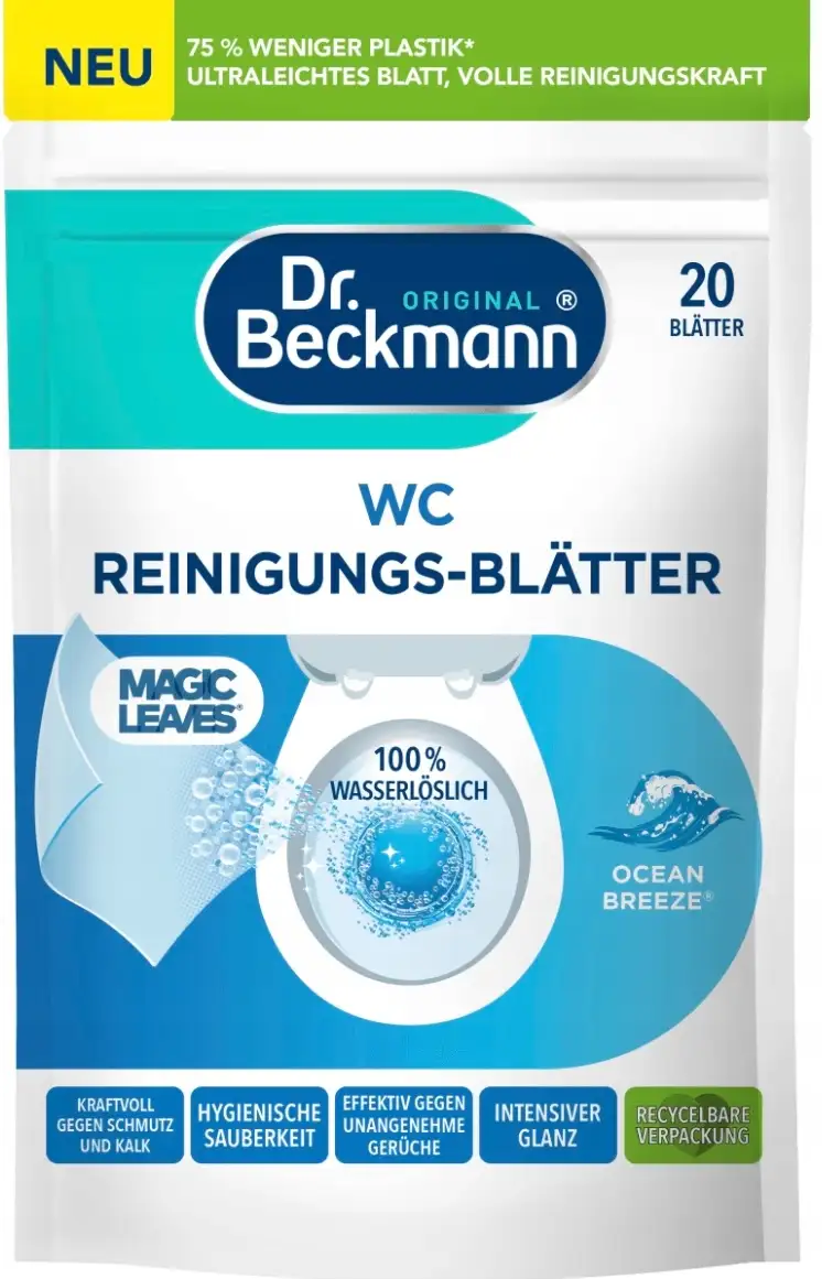 Dr. Beckmann chusteczki nawilżane czyszczenie WC 0,044l — 8