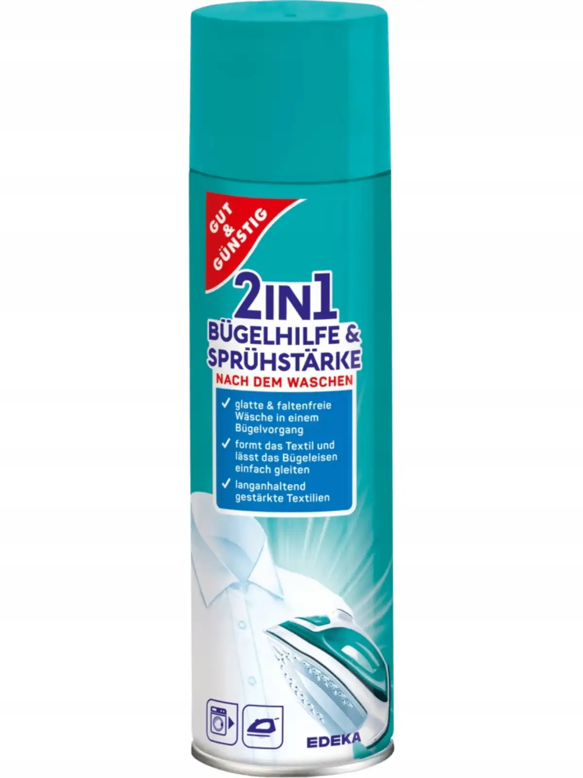 Krochmal + Spray ułatwiający prasowanie 2w1 500ml — 5