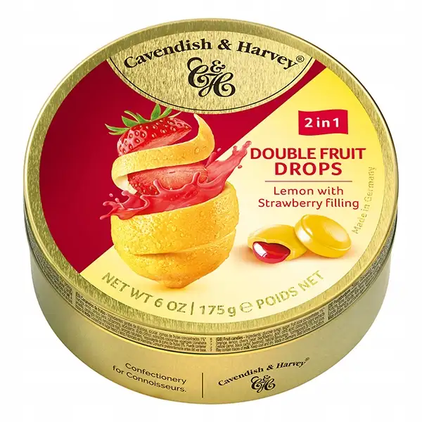 Cavendish&Harvey Double Fruit Drops Grapefruit Pineapple 175 g — 10