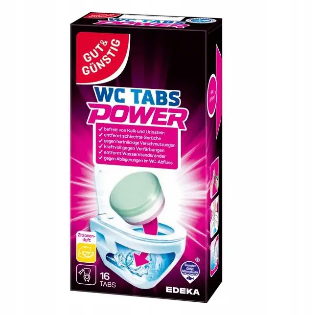 Gut & Günstig tabletki czyszczenie WC 0,05l — 5