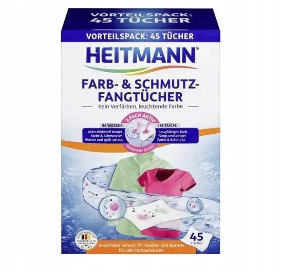 HEITMANN color catching wipes 45 pieces — 5