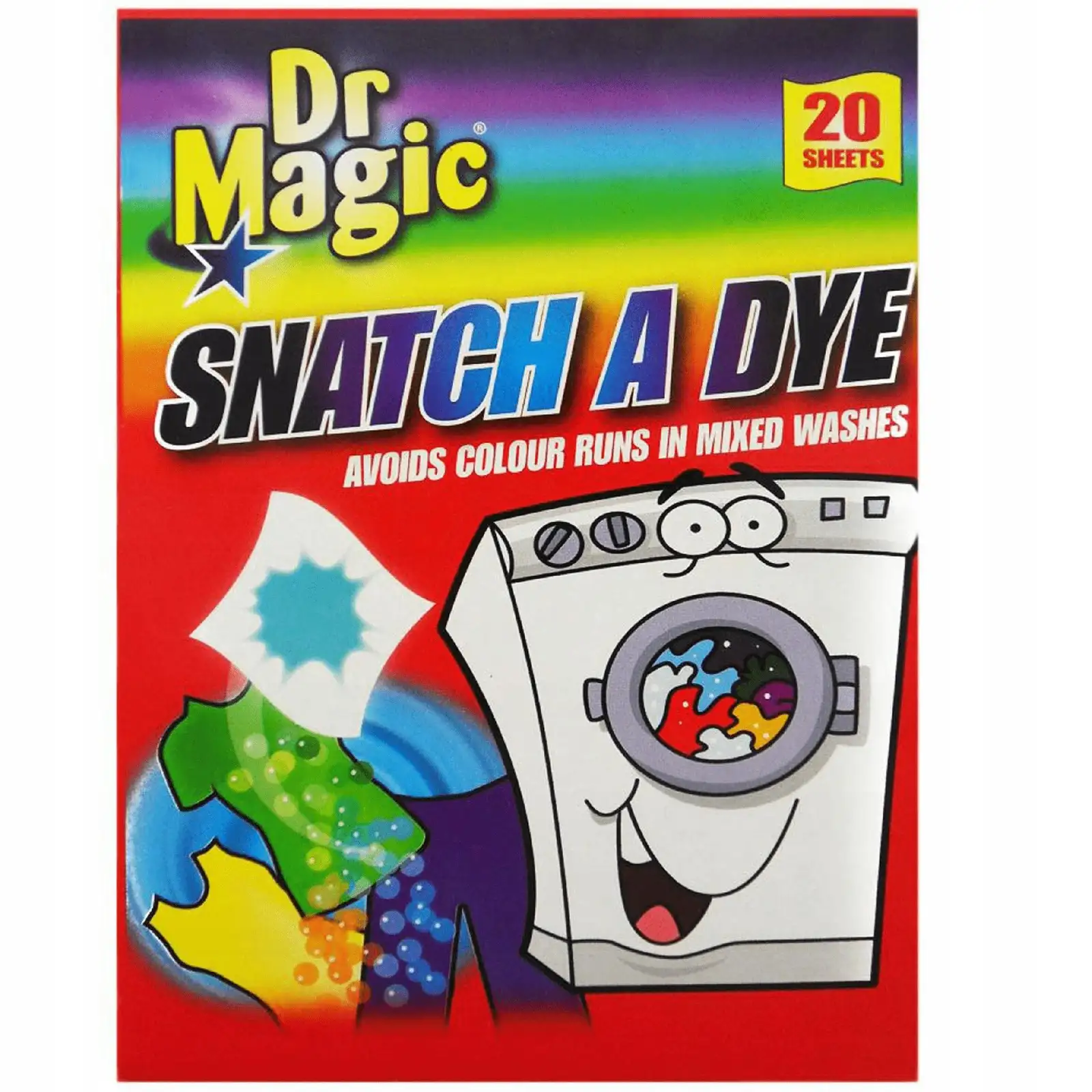 Chusteczki do prania wyłapujące kolor Dr. Magic 20 szt. — 4