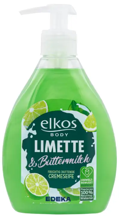 Elkos Limette & Buttermilch Mydło w Płynie 500 ml