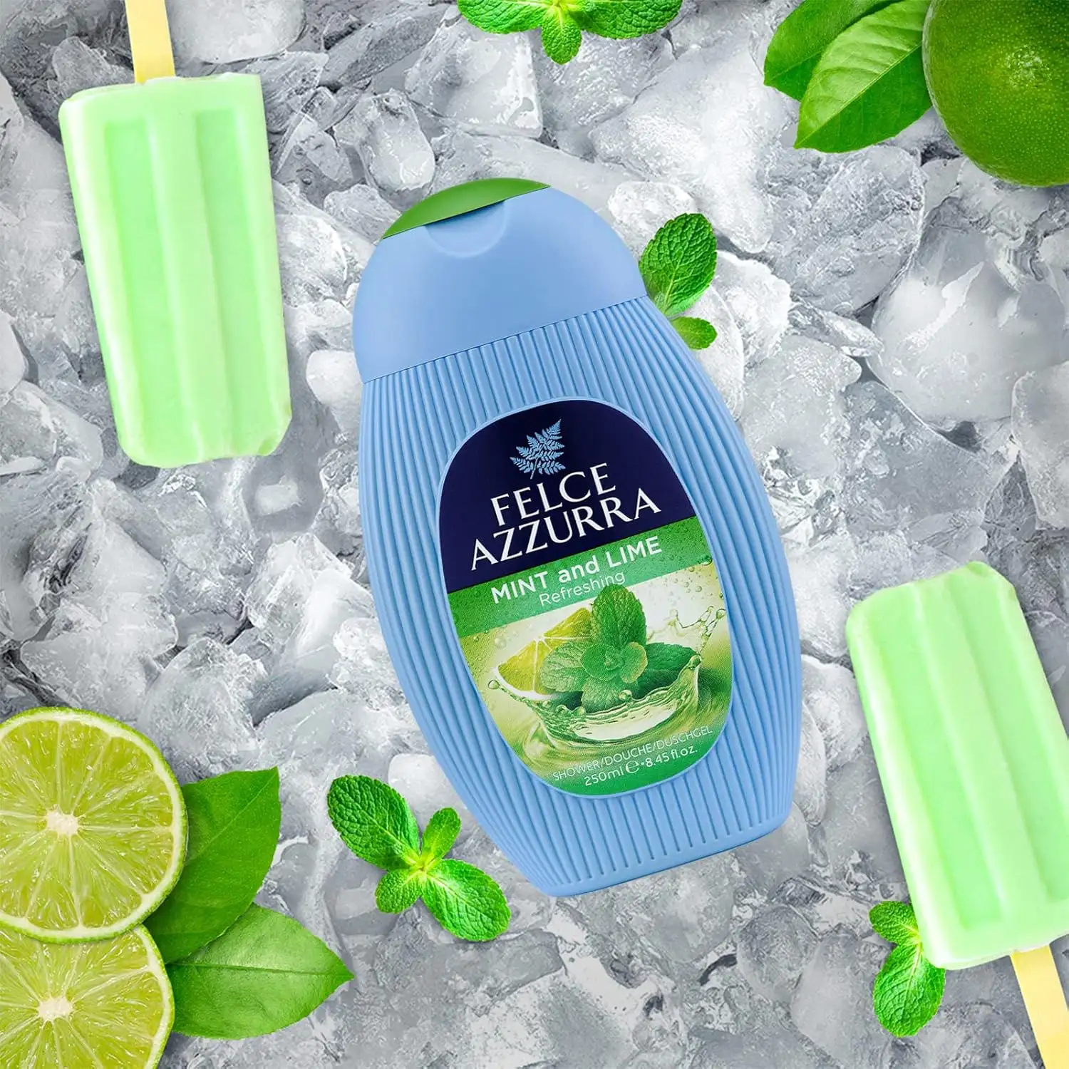 Felce Azzurra Mint and Lime Żel pod Prysznic 400 ml — 3