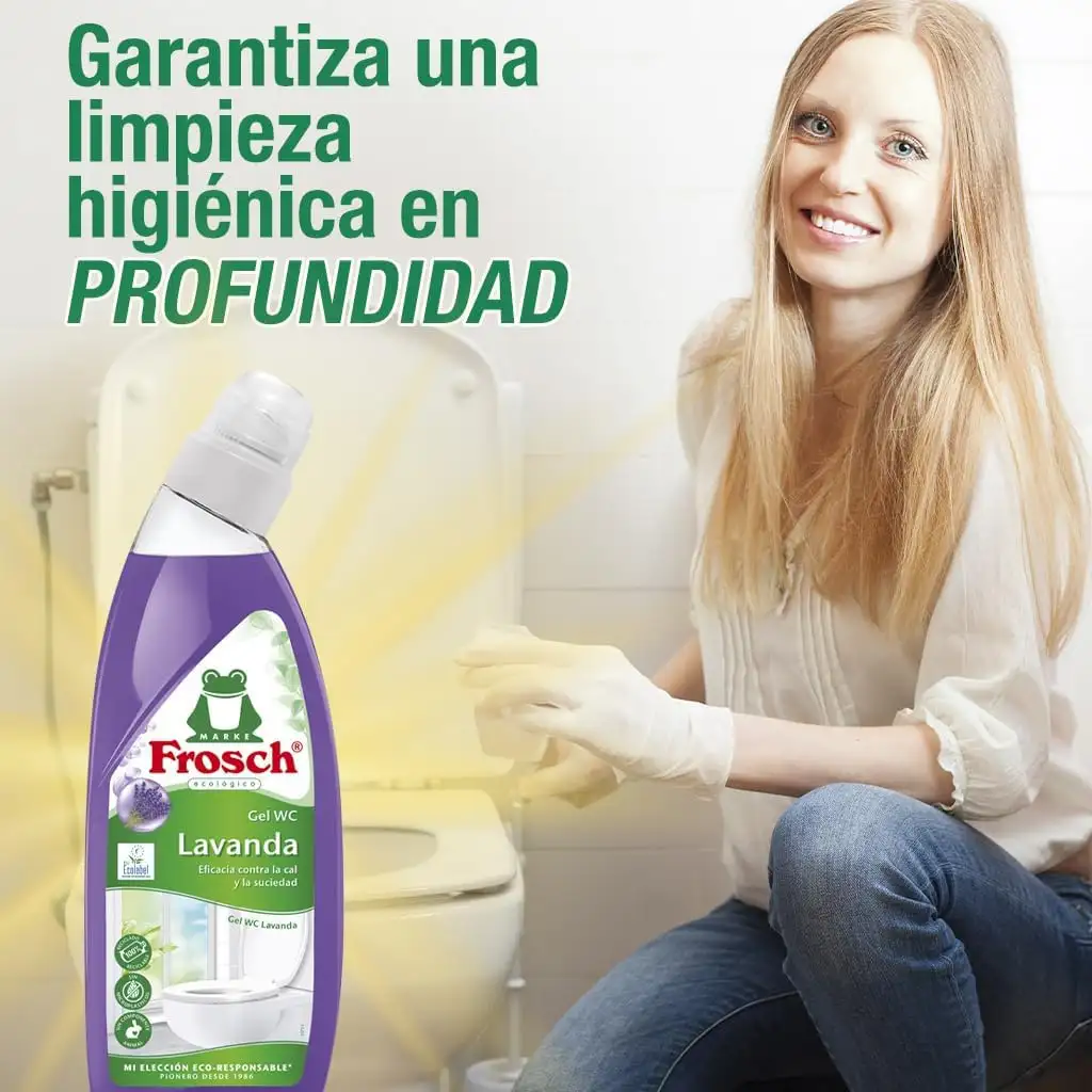 Frosch Lavendel Żel WC 750 ml — 3