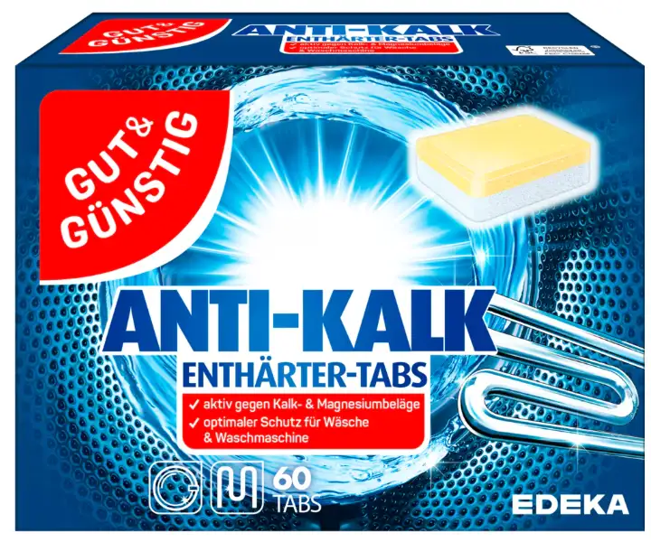 G&G Anti-Kalk Tabs Odkamieniacz do Pralki 60 szt.