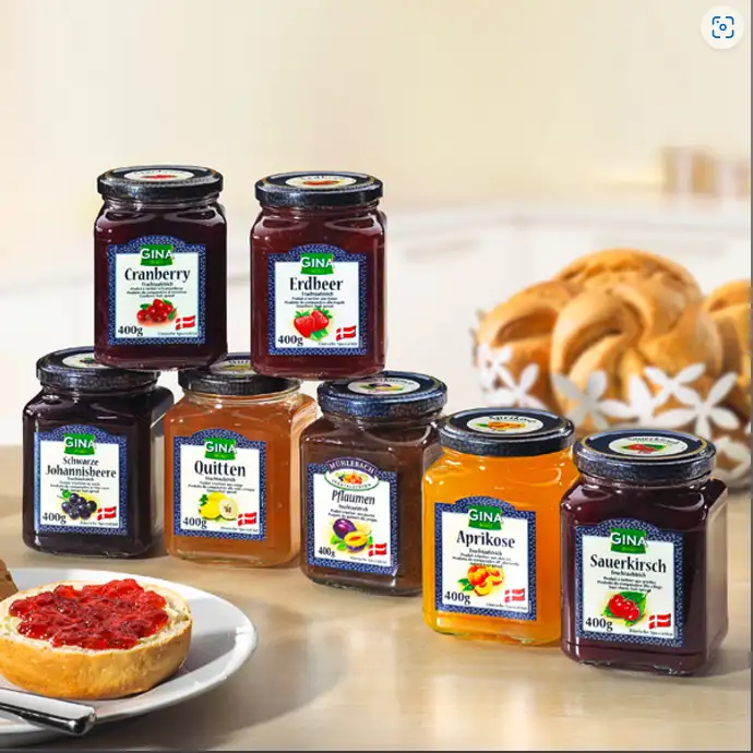 Gina Dżem Truskawkowy 400 g — 2